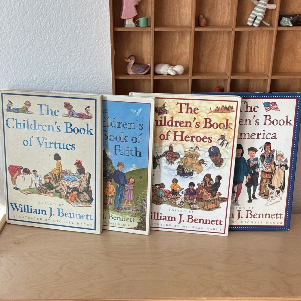 Children's Book of America, Heroes, Faith Collection by William J. Bennett